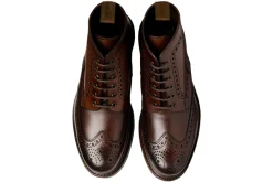 Loake Apron Toe | Brogues<Bedale Mens Handmade Leather Brogue Boots
