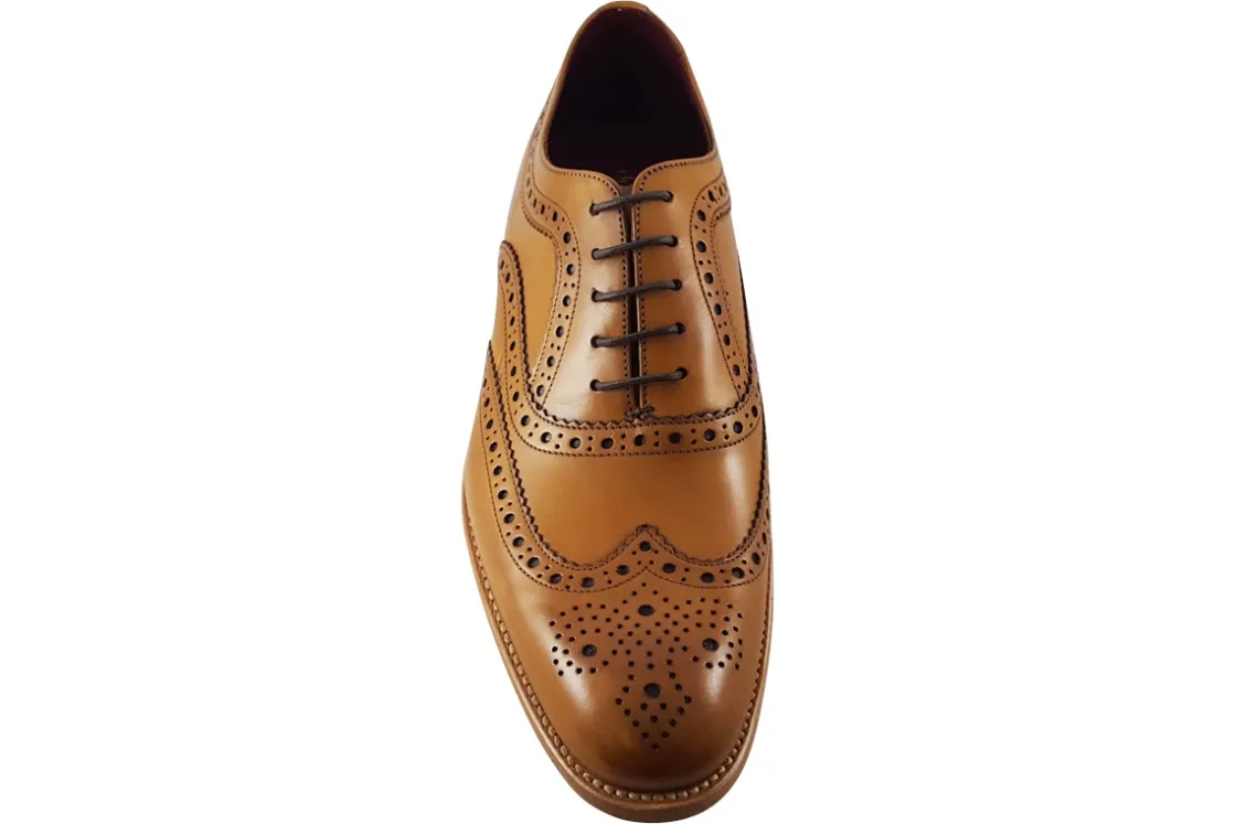 Loake Mens Shoes | Brogues<Fearnley Mens Leather Brogue Shoes