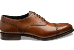 Loake Oxford Toe Cap | Mens Shoes<Hughes Mens Leather Shoes