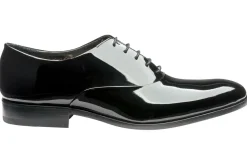 Loake Plain Toe | Mens Shoes<Patent Mens Smart Shoe