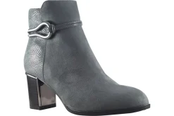 Women Lotus Womens Boots<Autumn ULB292 Womens Suede Effect Ankle Boots
