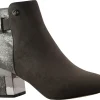 Women Lotus Womens Boots<Cassandra ULB291 Womens Suede Effect Ankle Boots