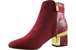 Women Lotus Womens Boots<Cassandra ULB291 Womens Suede Effect Ankle Boots