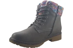 Women Lunar Womens Boots<Jalapeno GLB099 Womens Water Resistant Ankle Boots