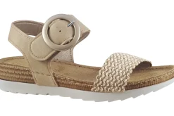 Women Marco Tozzi Womens Sandals<Olive 28780-44 Womens Sandals