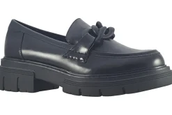 Women Marco Tozzi Senior Girls | Womens Shoes<Ross 3 24705-41 Black Womens Loafer Shoes