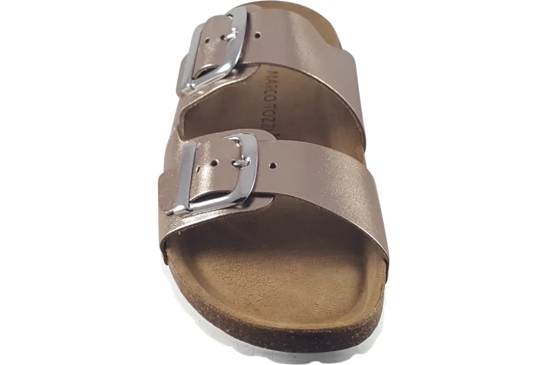 Women Marco Tozzi Womens Sandals<Ruth 27406-42 Womens Leather Sandals