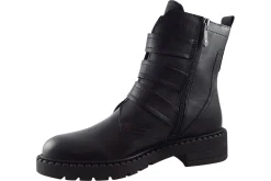 Women Marco Tozzi Womens Boots<Strappy 25400-29 Womens Leather Ankle Boots