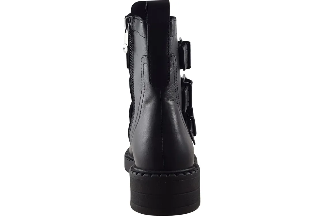 Women Marco Tozzi Womens Boots<Strappy 25400-29 Womens Leather Ankle Boots