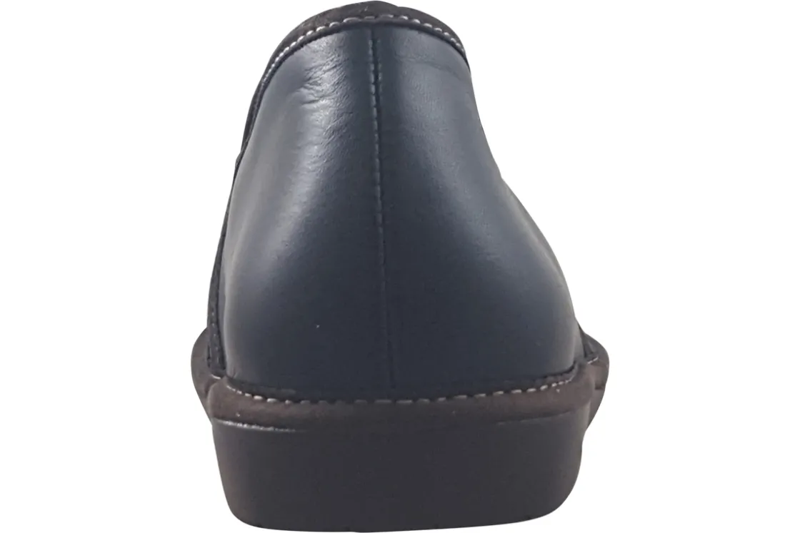 Nordikas Plain Toe | Mens Slippers<Noble (663-3M) Mens Leather Slippers