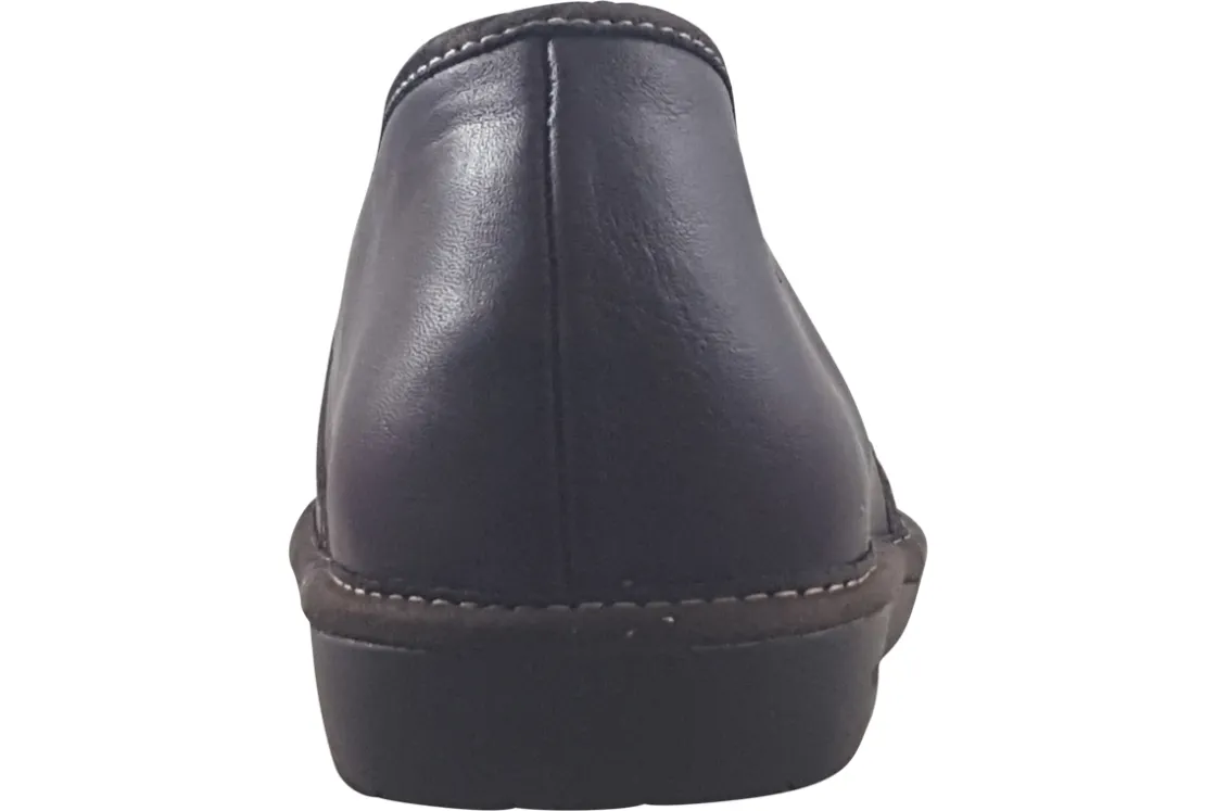 Nordikas Plain Toe | Mens Slippers<Noble (663-3M) Mens Leather Slippers