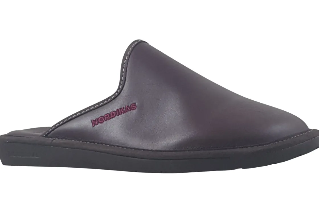 Nordikas Plain Toe | Sliders & Mules<Norwood (131-3M) Mens Leather Slippers