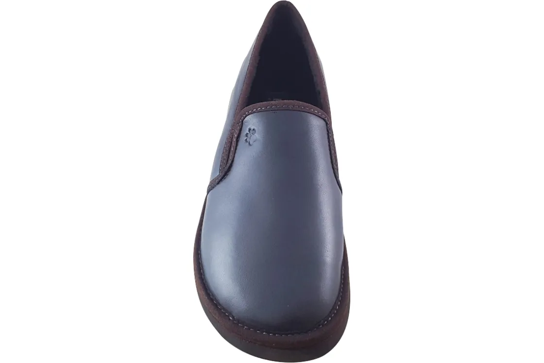 Padders Plain Toe | Mens Slippers<Noris Mens Leather Slippers