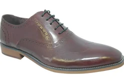Paolo Vandini Mens Shoes | Brogues<Praze Mens Leather Brogue Shoes