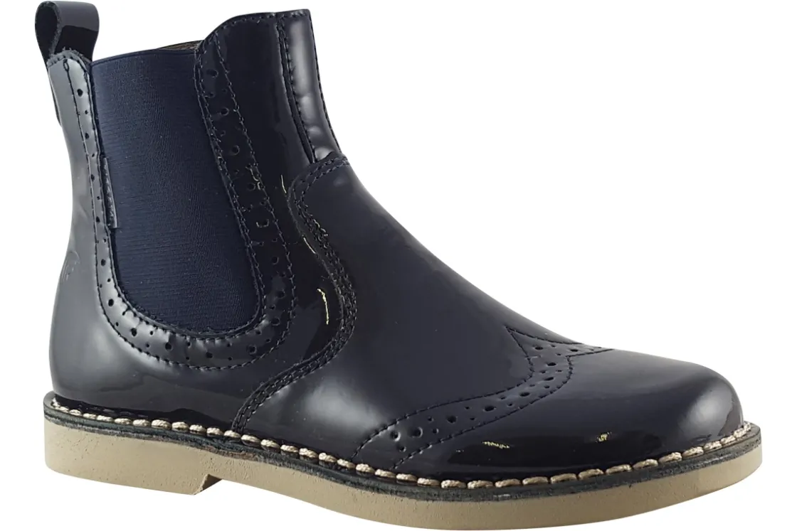Ricosta Zip | Removable Insole<Dallas II 7600102 Girls Leather Patent Boots