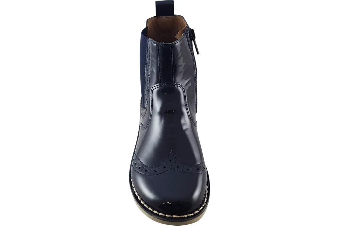 Ricosta Zip | Removable Insole<Dallas II 7600102 Girls Leather Patent Boots