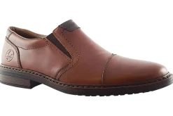 Rieker Oxford Toe Cap | Mens Shoes<AJAX 17659 Peanut Mens Leather Shoes