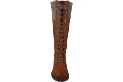 Women Rieker Womens Boots<Alps Z0442 Womens Water Resist Leather Long Led Boots