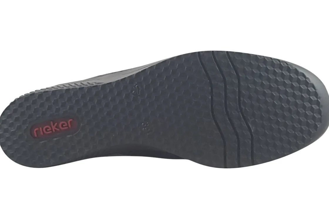 Women Rieker Womens Shoes<Ariel-2 487C0-00 Womens Black Shoes