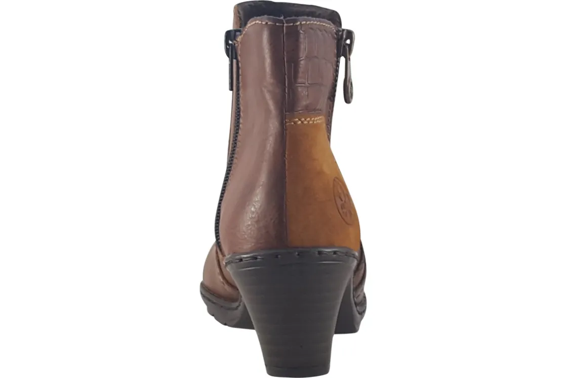 Women Rieker Womens Boots<Billow 57186 Womens Ankle Boots