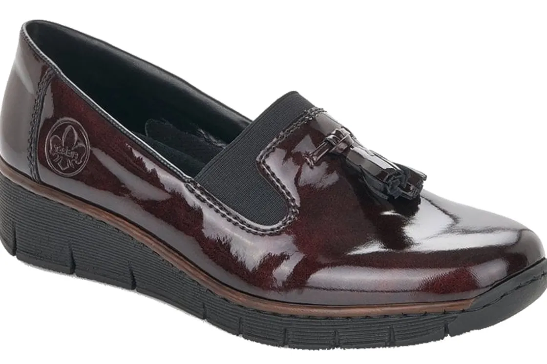 Women Rieker Womens Shoes | Womens Loafers<Cyrus 53751 Womens Loafer Shoes