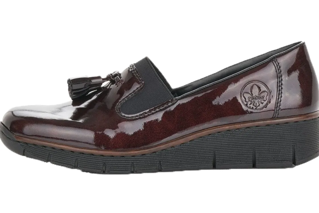 Women Rieker Womens Shoes | Womens Loafers<Cyrus 53751 Womens Loafer Shoes