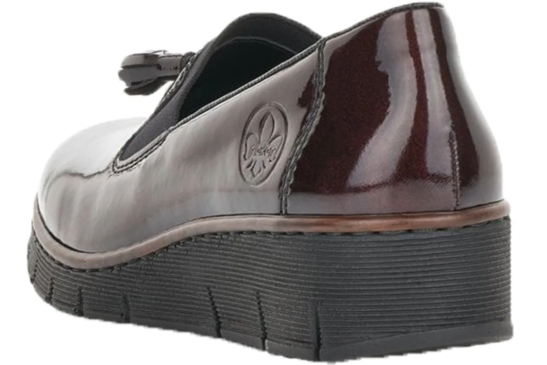 Women Rieker Womens Shoes | Womens Loafers<Cyrus 53751 Womens Loafer Shoes