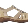 Women Rieker Womens Sandals<Diamond 60803 Womens Sandals