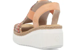 Women Rieker Womens Sandals<Humming-Bird 69172 Womens Wedge Sandals