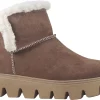 Women Rieker Womens Boots<Lugg W2071-20 Womens Suede Leather Ankle Boots