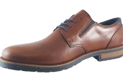 Rieker Plain Toe | Mens Shoes<Milan 14621 Peanut Mens Leather Shoes