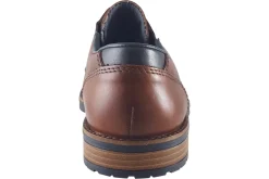 Rieker Plain Toe | Mens Shoes<Milan 14621 Peanut Mens Leather Shoes
