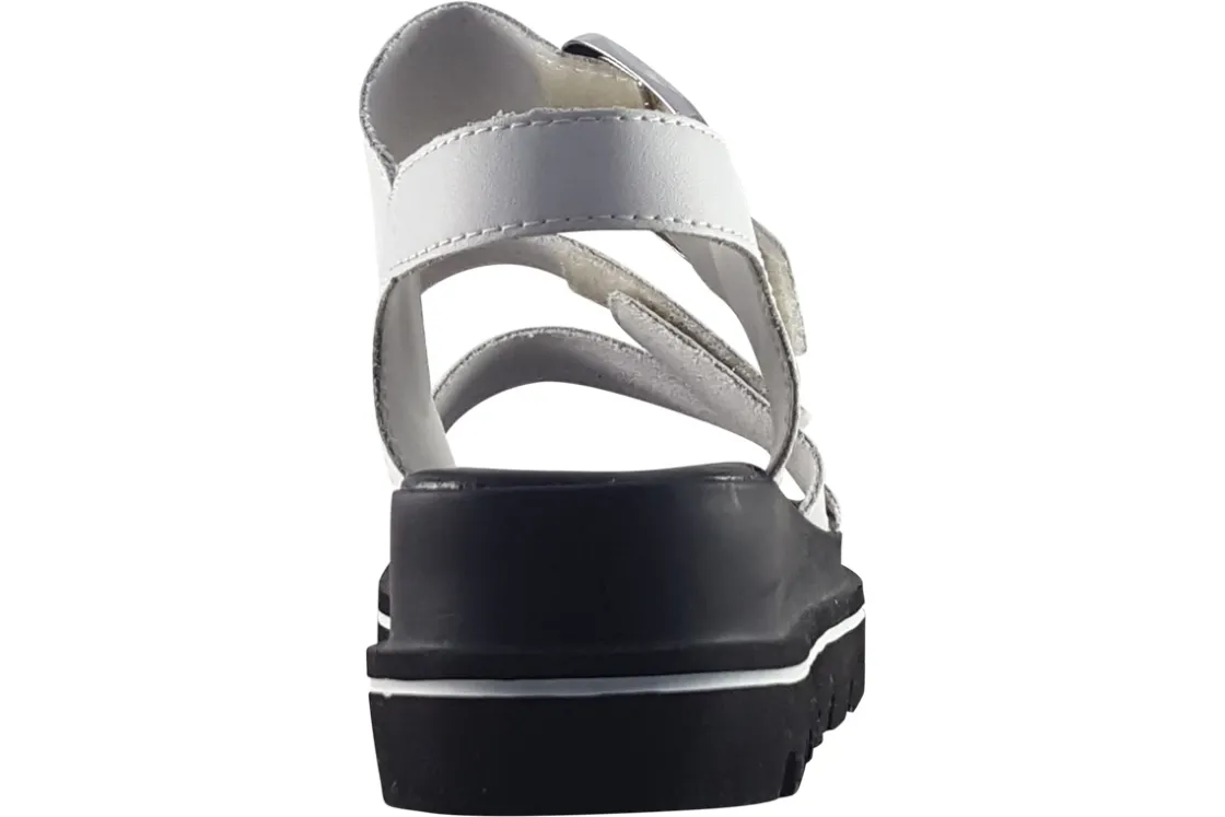 Women Rieker Womens Sandals<Moth W1650 Womens Leather Sandals