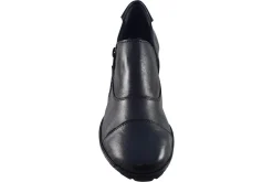 Women Rieker Womens Shoes<Officer 5717301 Black Womens Leather Shoes