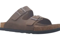 Rieker Mens Shoes<Parma 21190-26 Mens Nubuck Leather Sandals