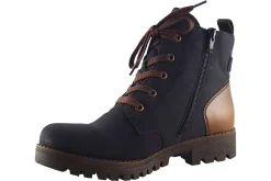 Women Rieker Womens Boots<Pugwell 78502 Womens Water Resistant Nubuck Ankle Boots
