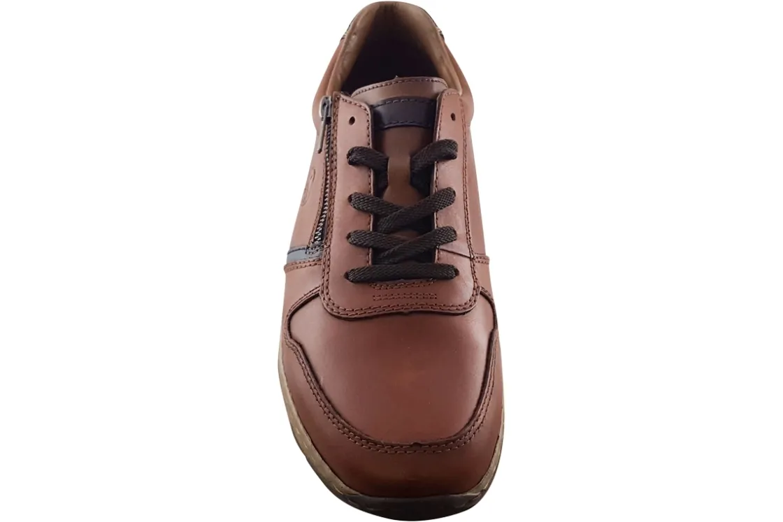 Rieker Apron Toe | Mens Shoes<Quest B2112 Mens Leather Fashion Trainers