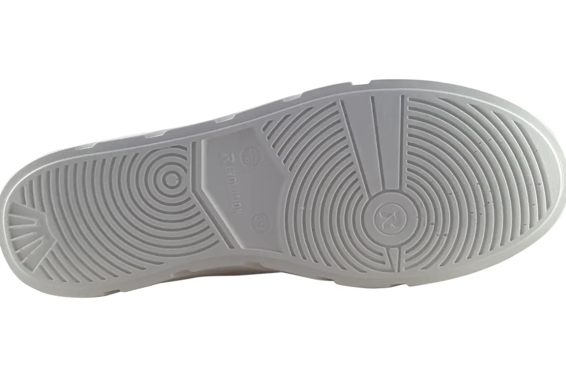 Women Rieker Womens Fashion Trainers<Rally W0505 Womens Leather Fashion Trainers