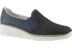 Women Rieker Womens Fashion Trainers<Slip 53792 Womens Leather Fashion Trainers