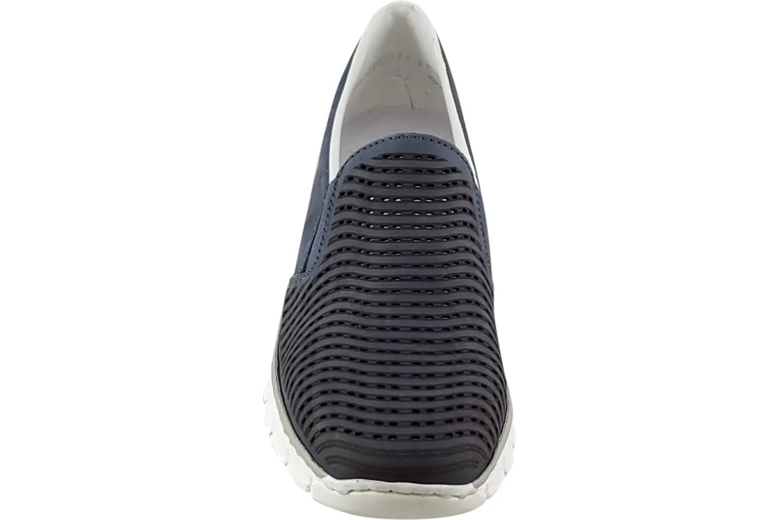 Women Rieker Womens Fashion Trainers<Slip 53792 Womens Leather Fashion Trainers