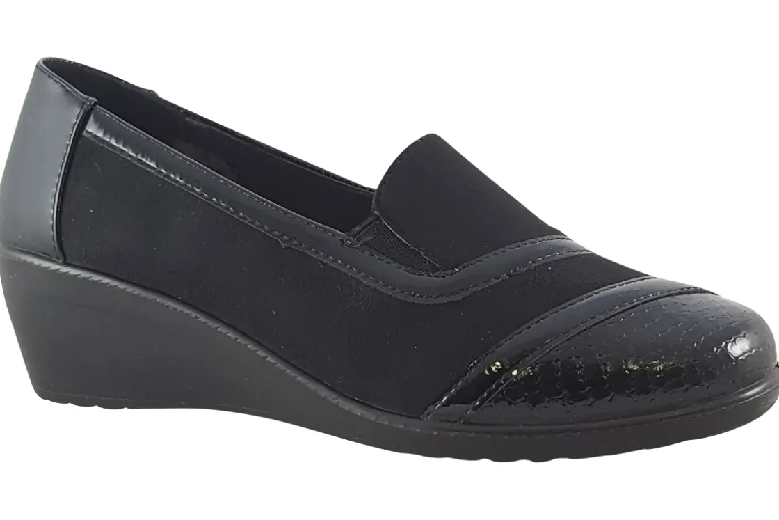 Women Shoe Tree Comfort Womens Shoes<Chrissy Patent Womens Suede Effect Shoes