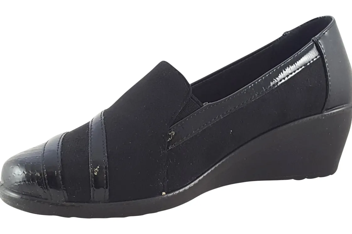 Women Shoe Tree Comfort Womens Shoes<Chrissy Patent Womens Suede Effect Shoes