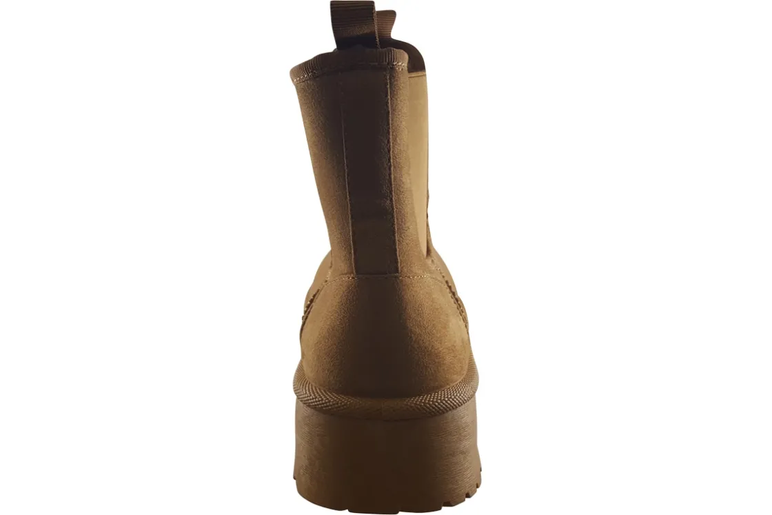 Women Shoes By Emma Womens Boots<Tatum Womens Suede Effect Chelsea Boots