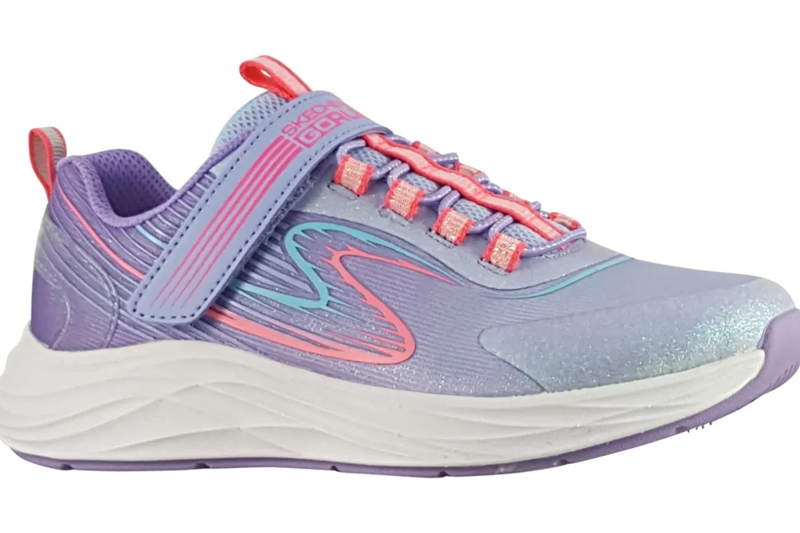 Skechers Velcro | Girls Trainers<Accelerate Go Run 303920L Girls SportsTrainers