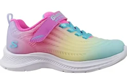 Skechers Velcro | Girls Trainers<Blurred Dreams 303397L Girls Trainers