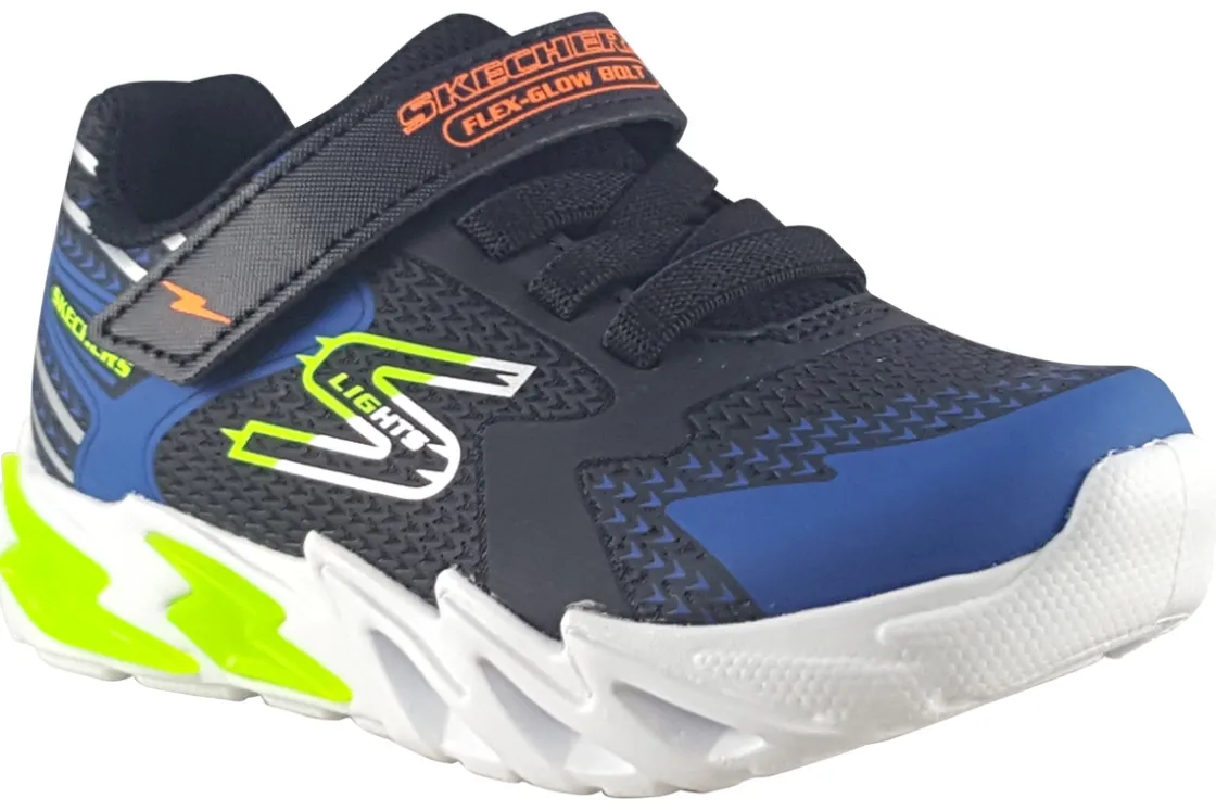 BOY Skechers Velcro | Lights<Bolt Flex - Glow Inf 400138N Boys Trainers