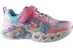 Skechers Velcro | Lights<Color Lovin' 303753L Girls Sports Trainers