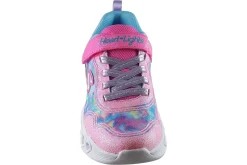 Skechers Velcro | Lights<Color Lovin' 303753L Girls Sports Trainers