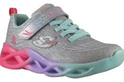 Skechers Velcro | Lights<Color Radiant 302325L Girls Sports Trainers