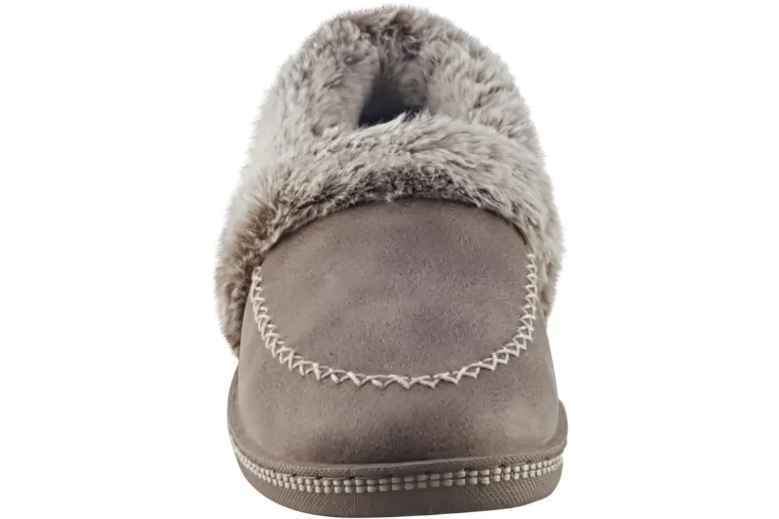 Women Skechers Womens Slippers<Cosy Camp LetsToast 167622 Womens Fluffy Slippers